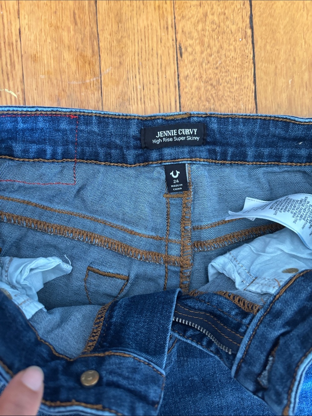 True Religion Indigo Skinny Jeans